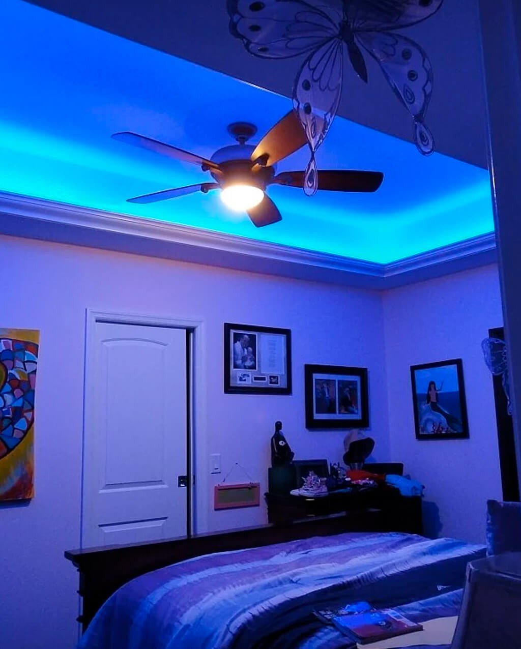 Decoração de Led para Quarto Essência O blog dos móveis de design