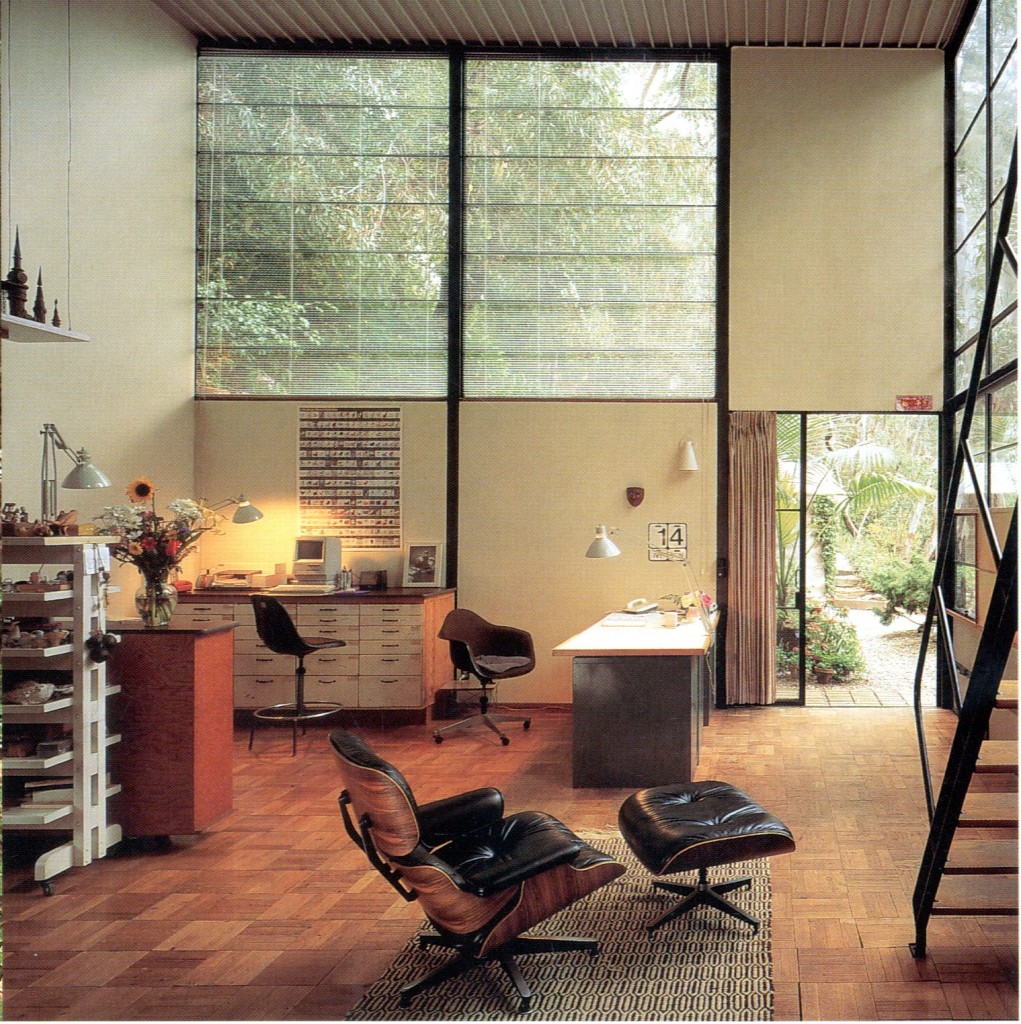 Parte da Oficina da Casa Eames