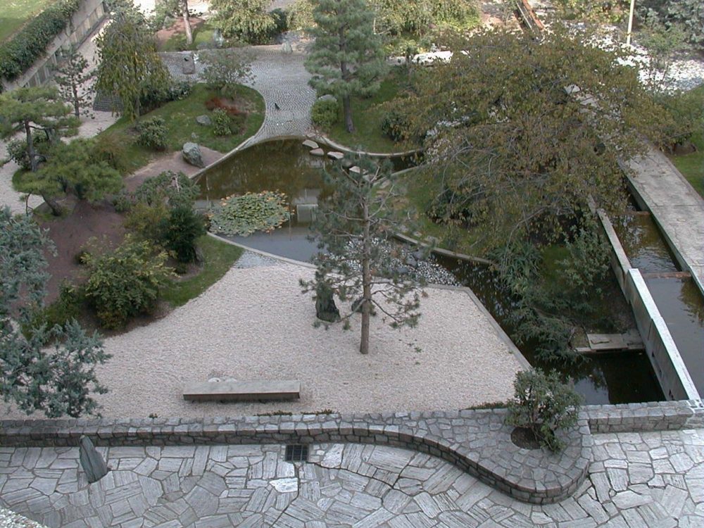 jardin japonais de Isamu Noguchi