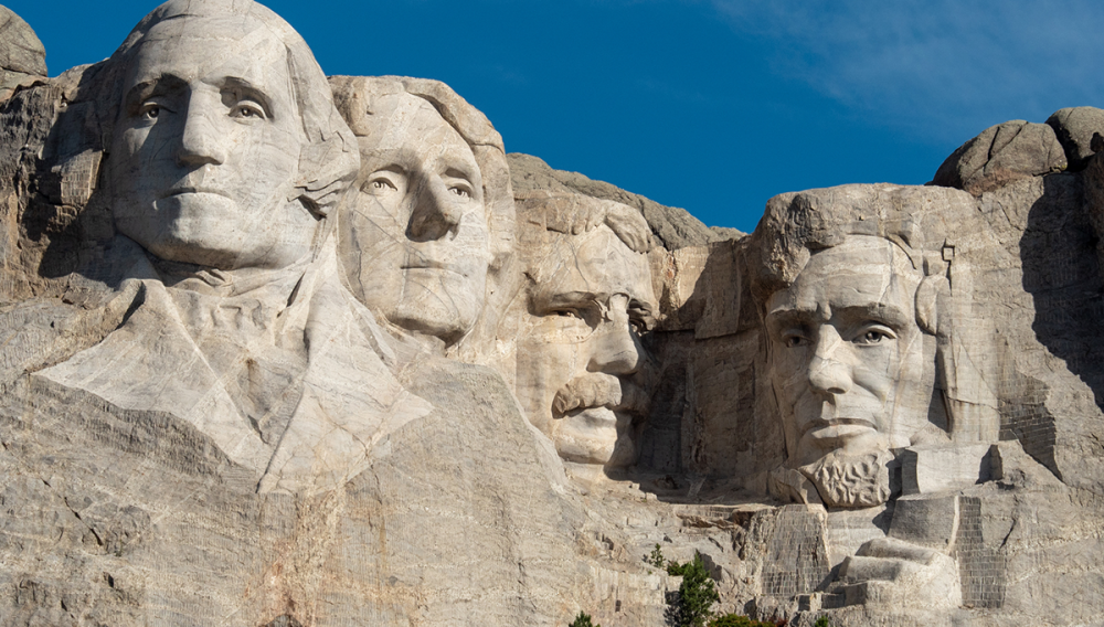 rostos mt rushmore