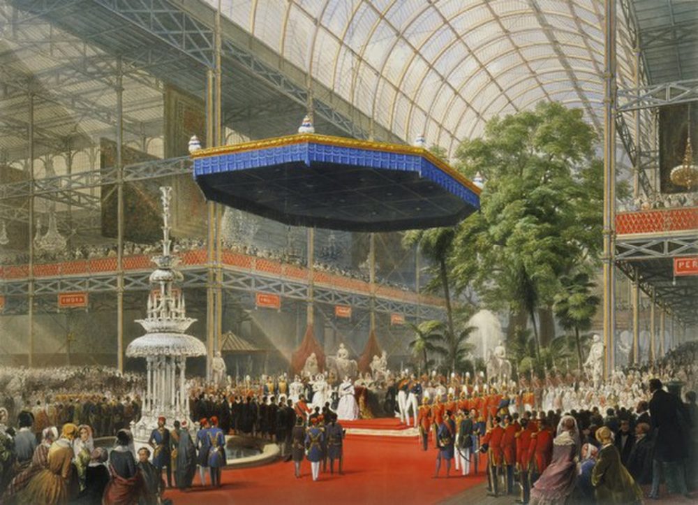 Expo em 1951 no Palácio de Cristal.