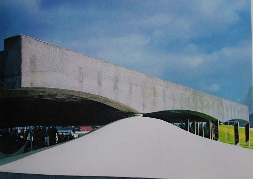 Projeto do Pavilhão Brasileiro na Expo '70.