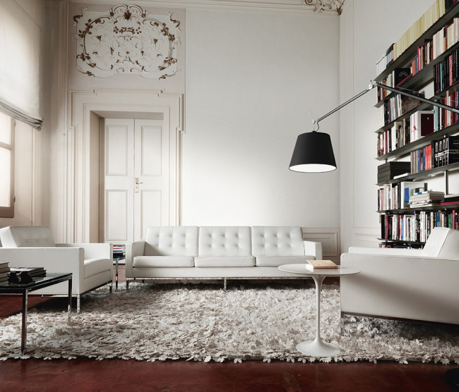 sofás design em ambiente corporativo de alto padrão