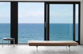 recamier de alto padrão com design elegante e proporções refinadas