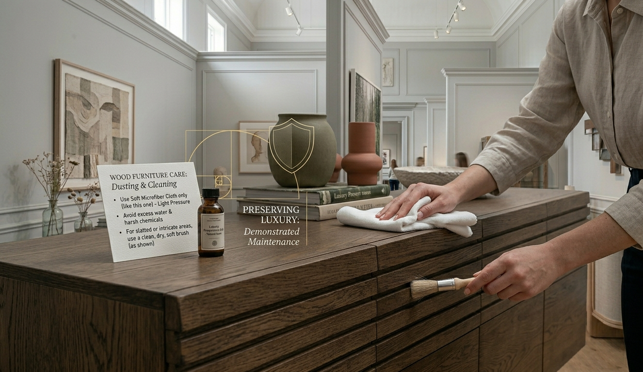 Cuidados adequados com buffet para sala de jantar