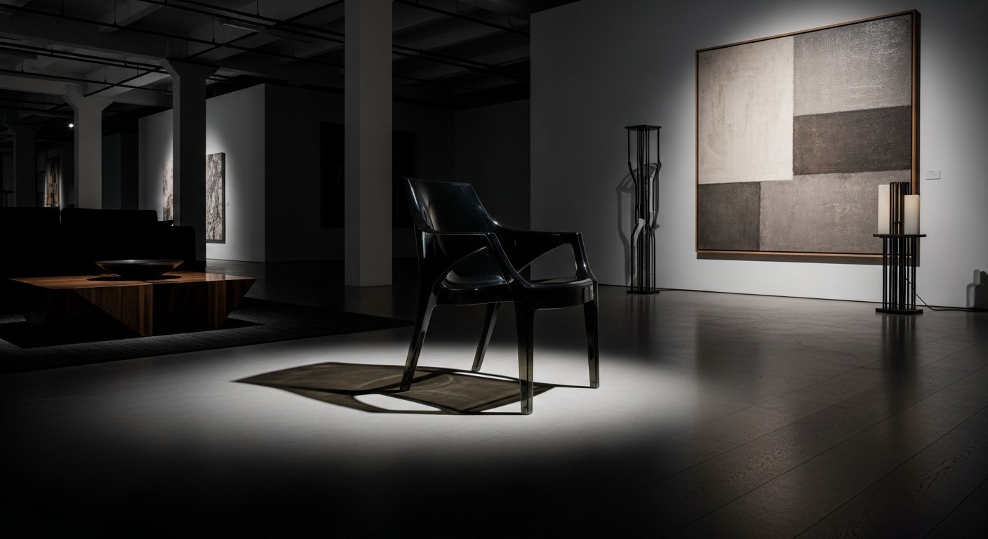 Poltrona de design em ambiente contemporâneo de luxo