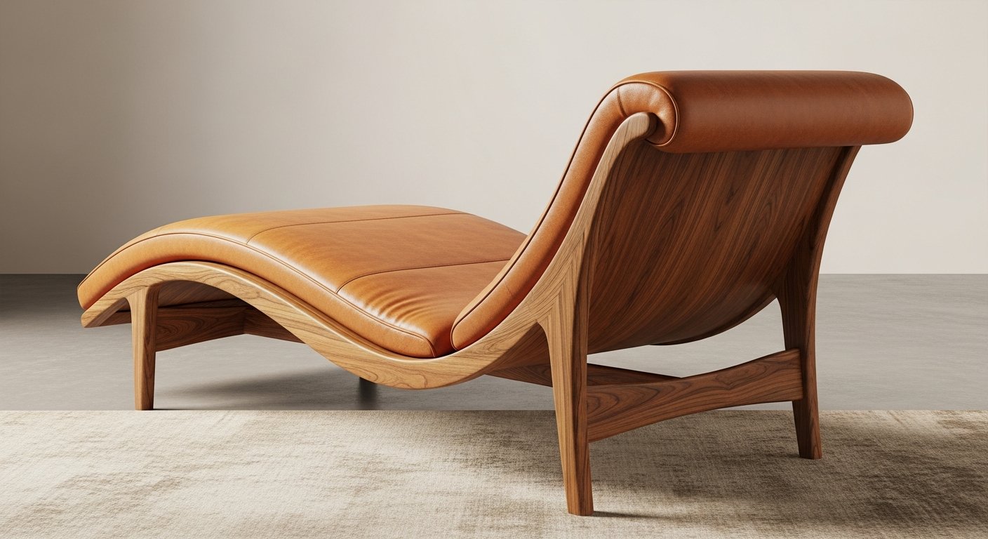 Chaise de balanço design brasileiro Niemeyer