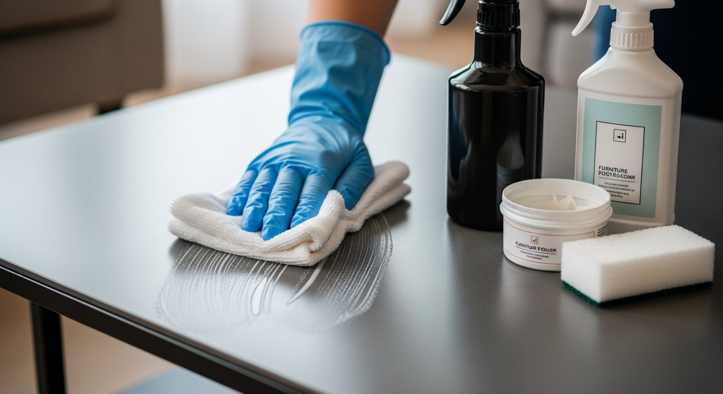 Limpeza e manutenção de mesa de centro